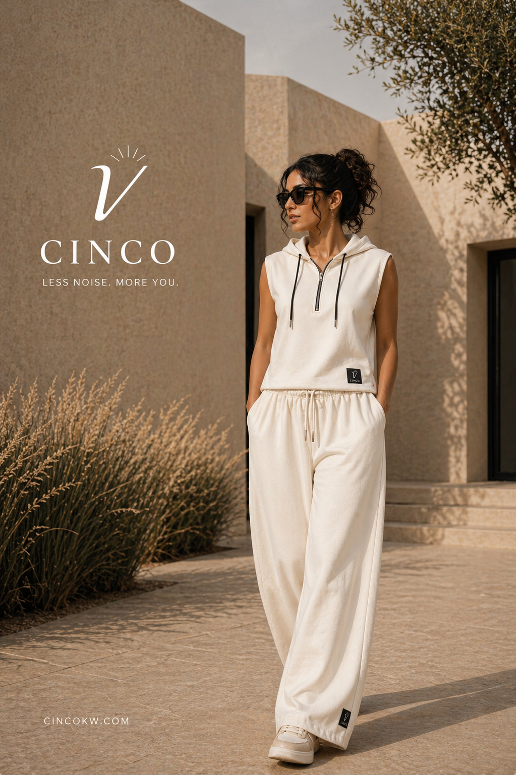 CINCO Wide Pant– اوف وايت