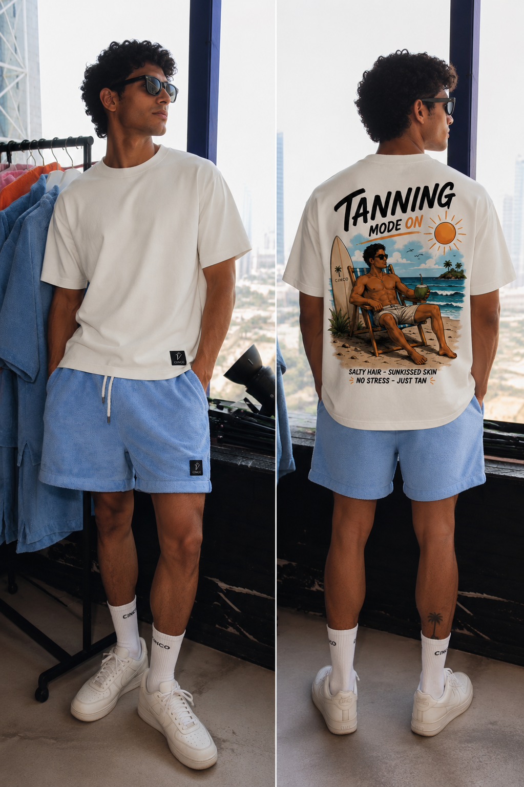 CINCO TANNING CLUB t-shirt