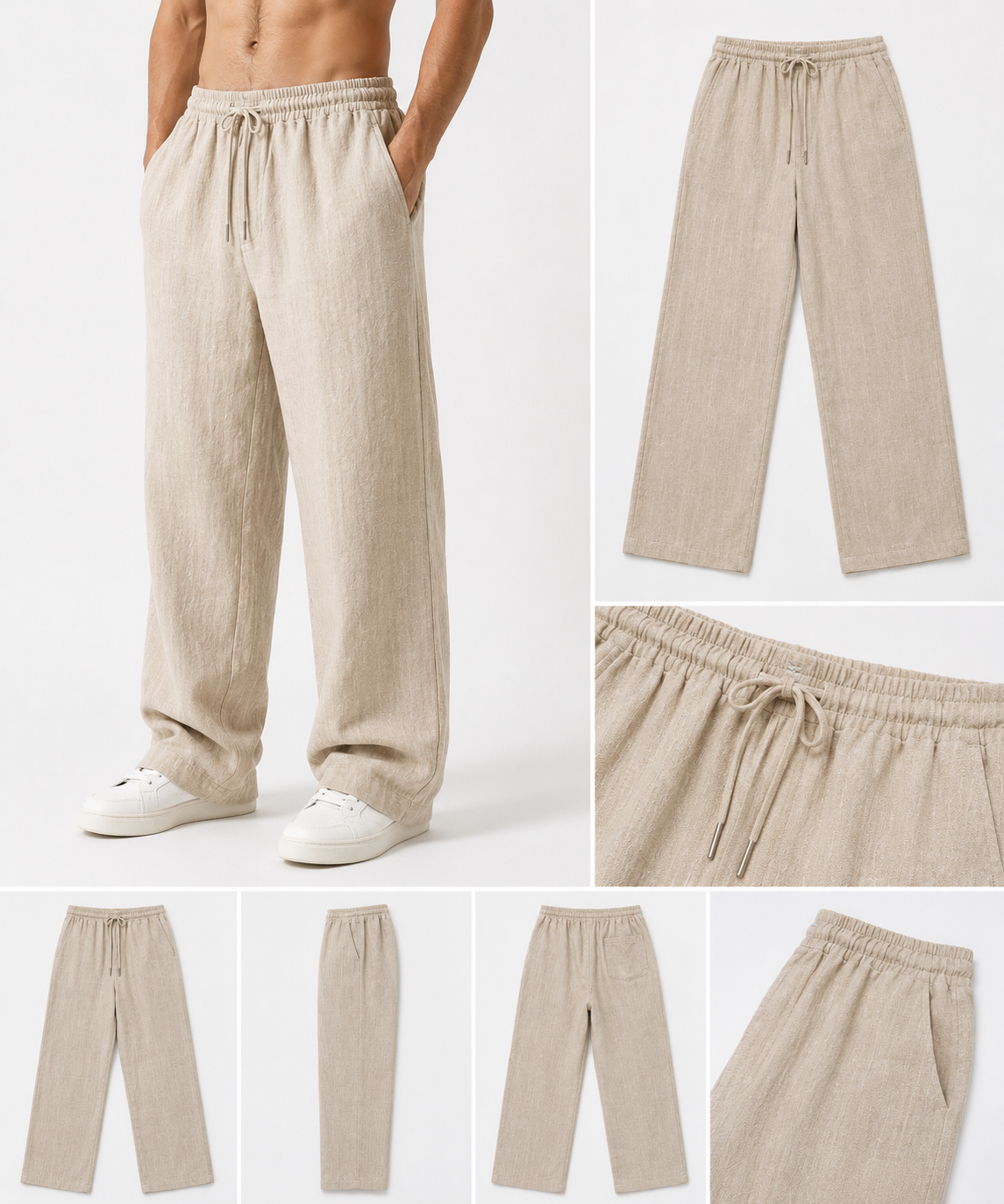 CINCO DUNE LINEN WIDE LEG PANTS
Unisex Fit