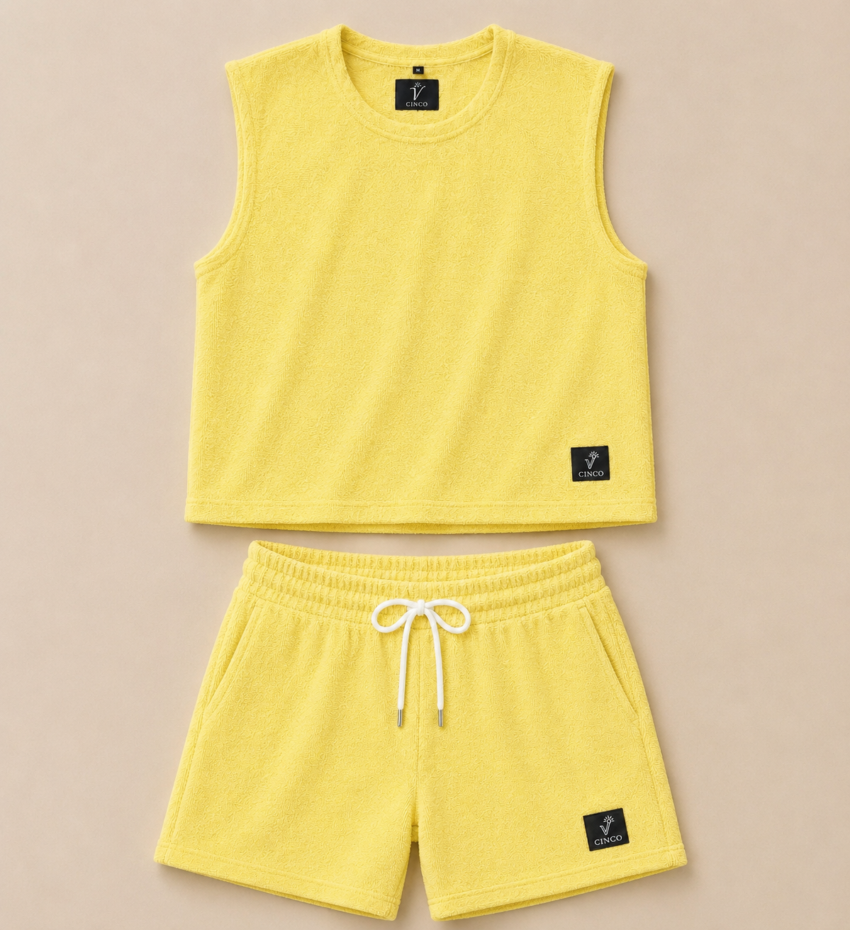 CINCO SIGNATURE SET - baby yellow