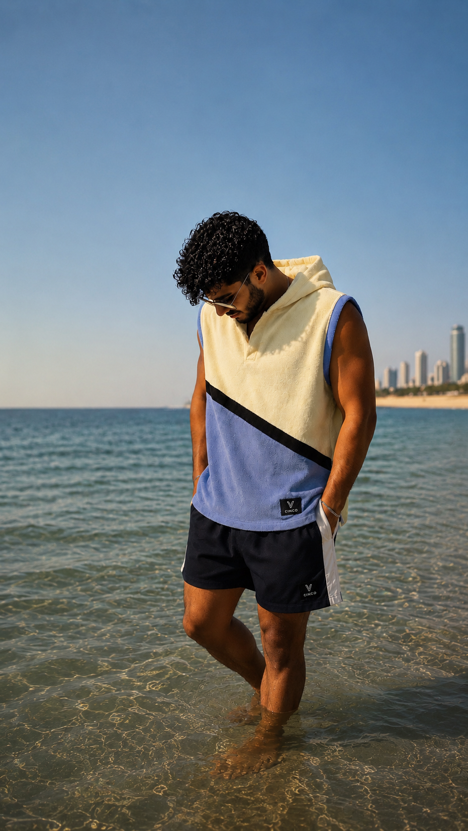 Spark Terry Hoodie – Lemon Sky
