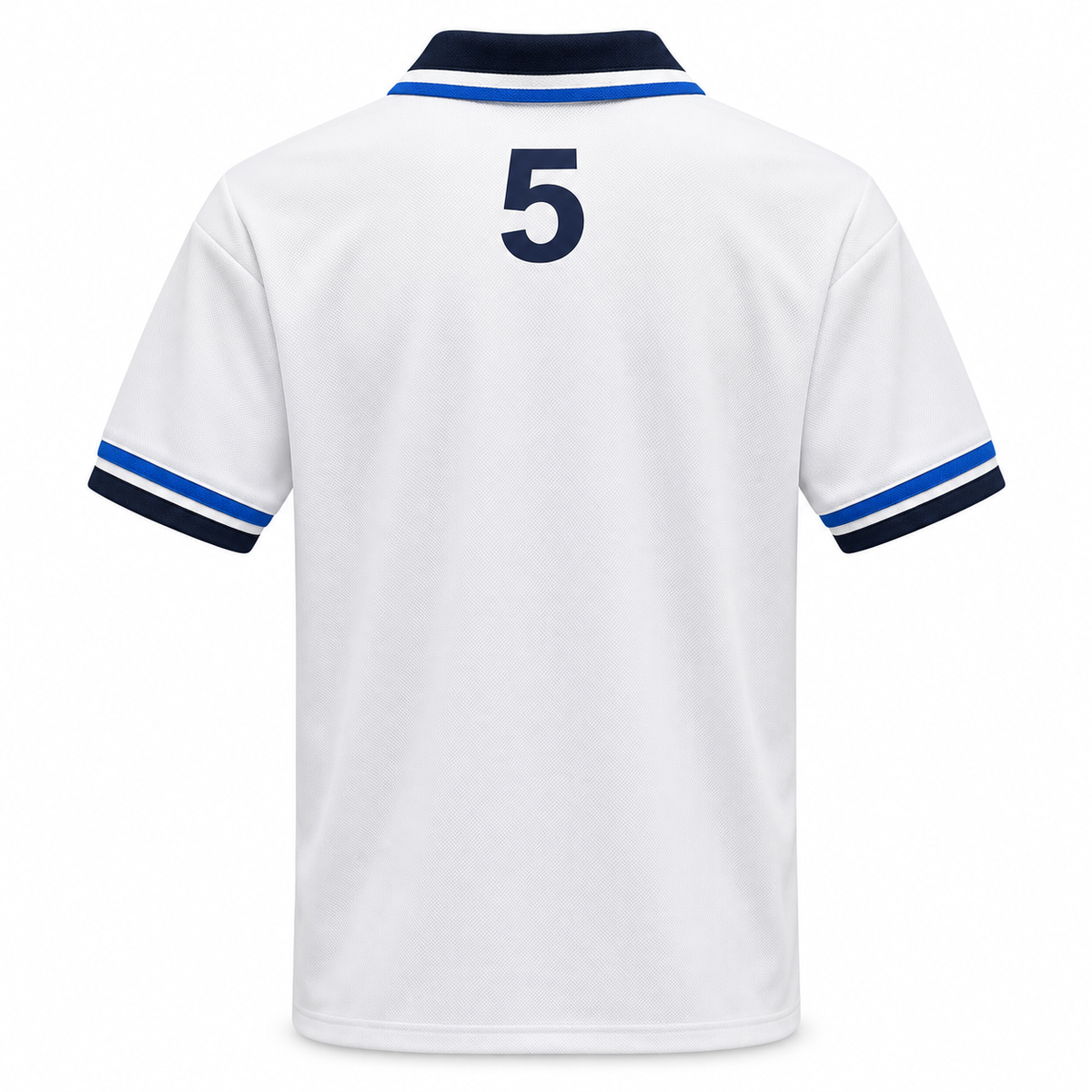 CINCO FIVE ZIP POLO – WHITE