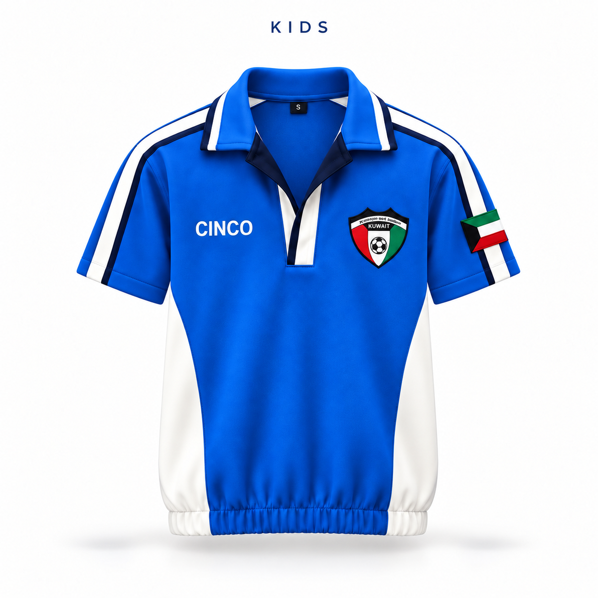 CINCO KUWAIT RETRO POLO KIDS – SHORT SLEEVE