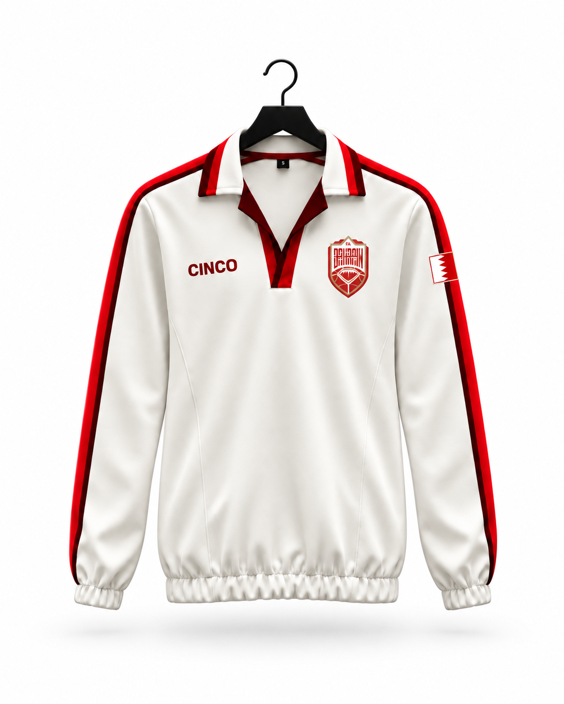 CINCO Bahrain Heritage Polo – Long Sleeve 🇧🇭