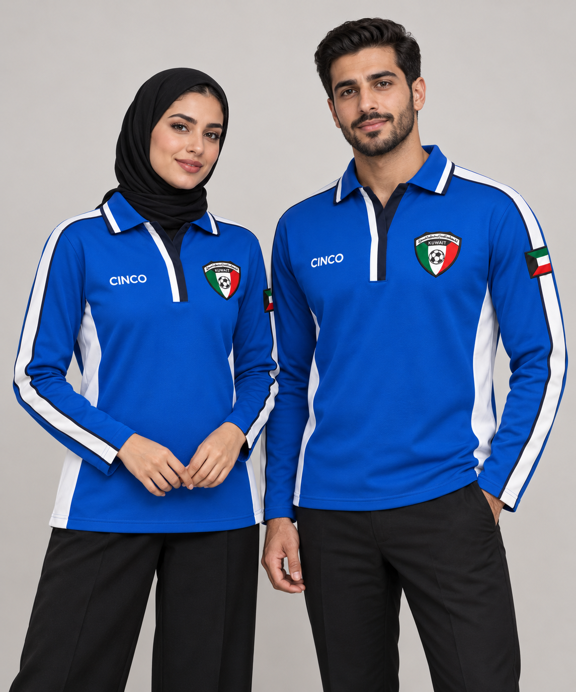 CINCO Kuwait Classic Long Sleeve Polo
بولو الكويت كلاسيك – كم طويل