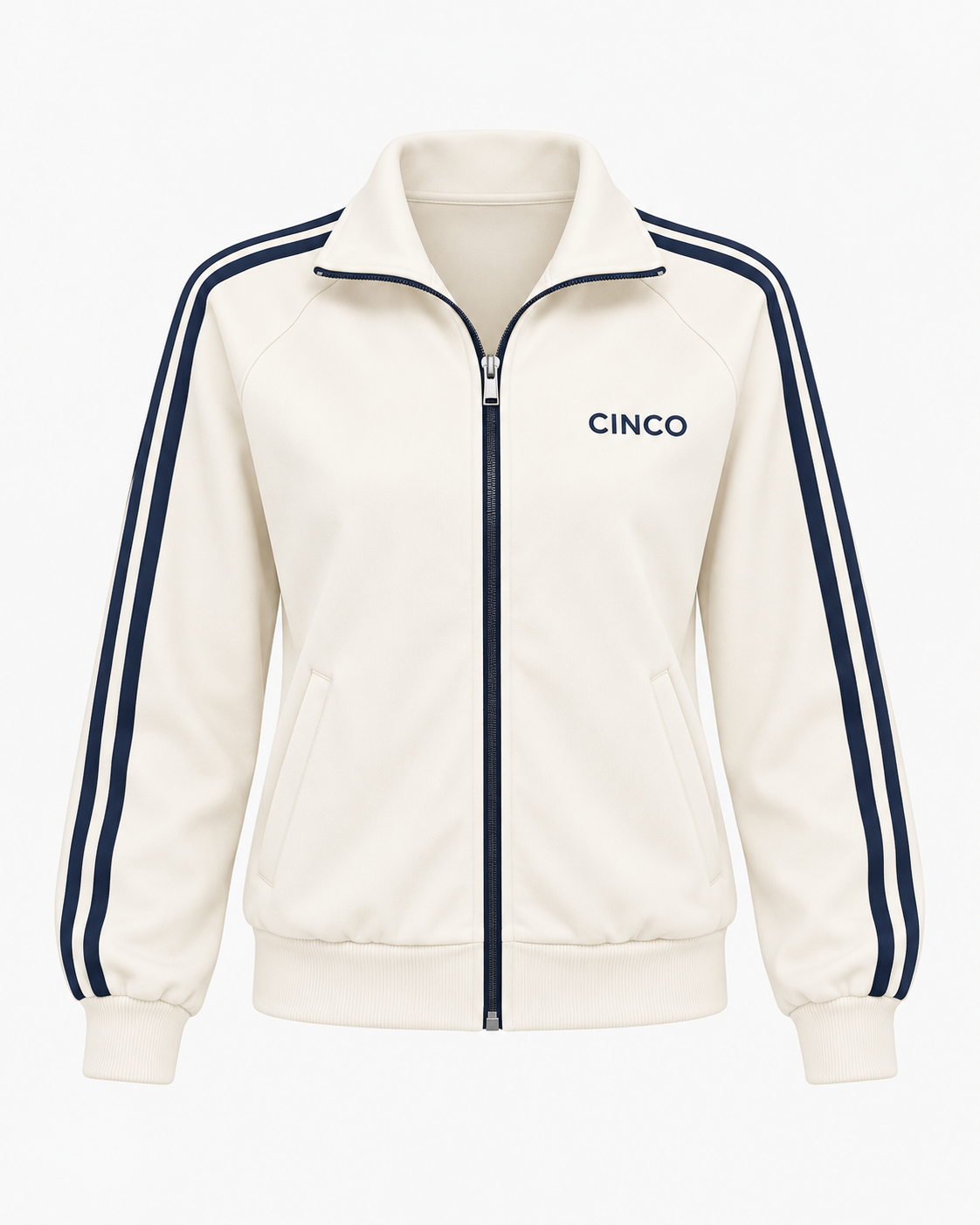 CINCO MOVE Track Jacket – Off White