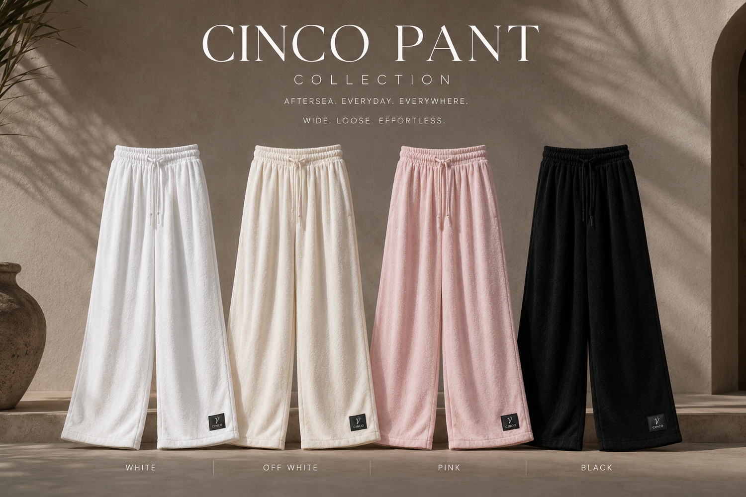 CINCO Pant Collection —  بناطيل CINCO