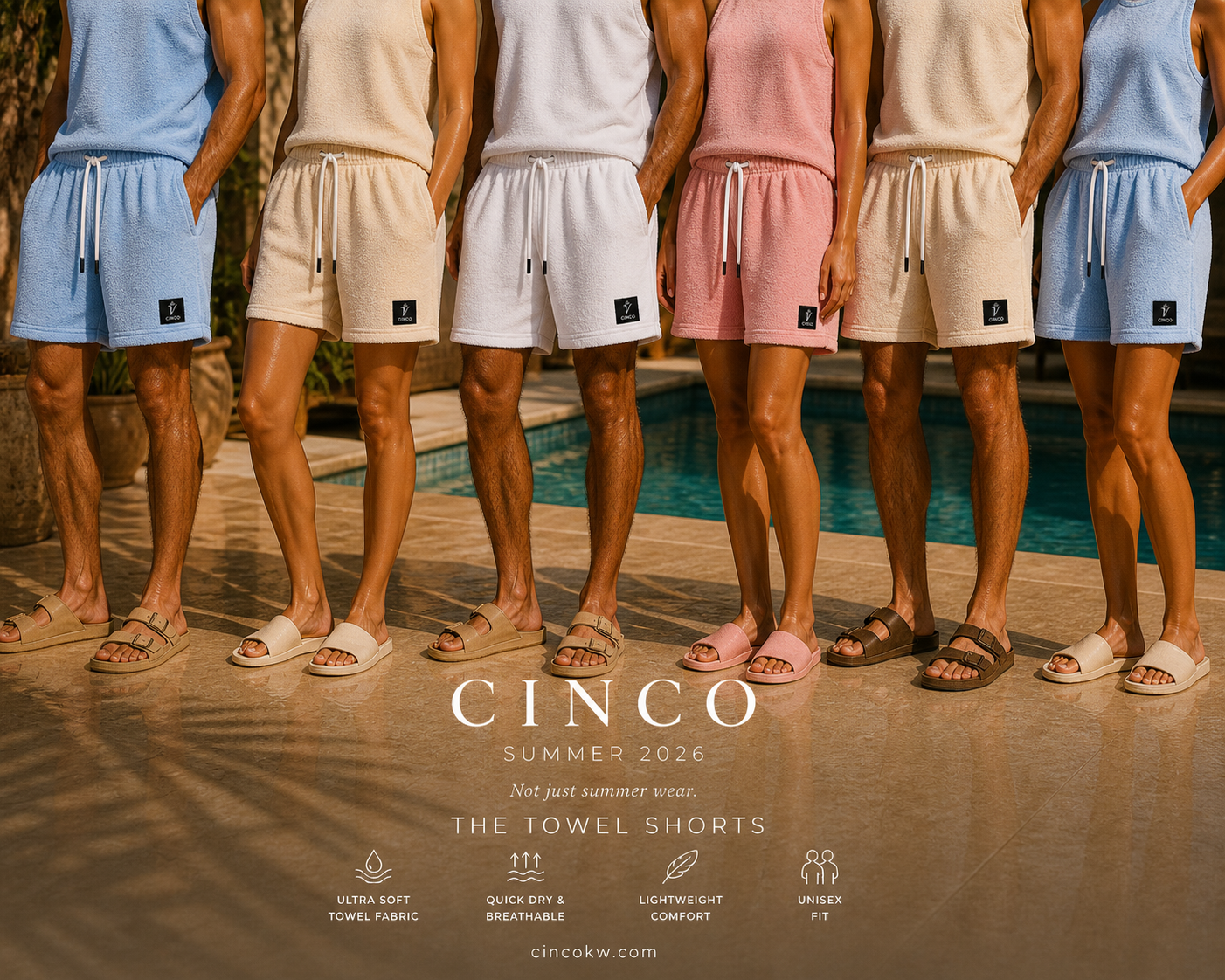 CINCO Terry Shorts — شورت التيري CINCO