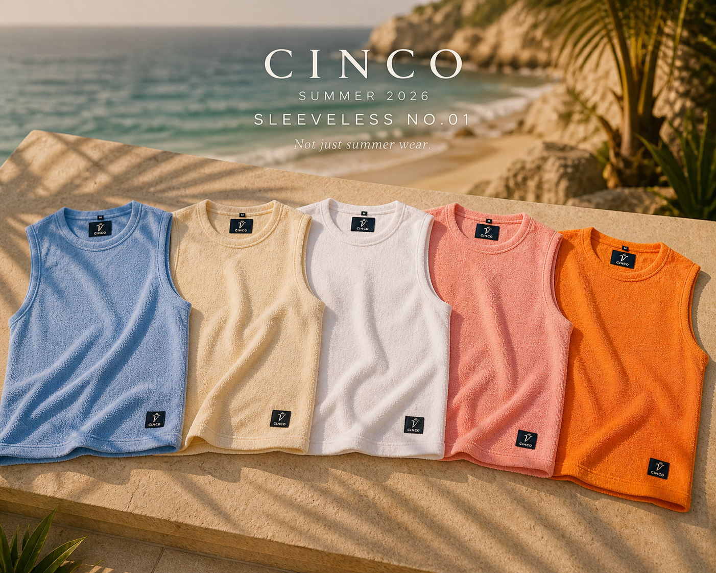 CINCO Sleeveless No.01 — حفر CINCO 01