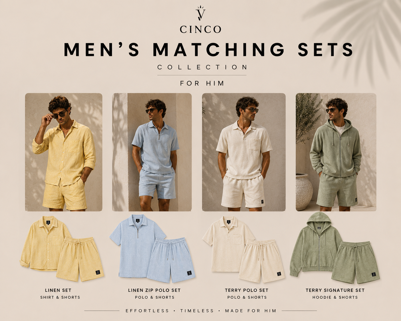 MEN’S MATCHING SETS - #موفوطه