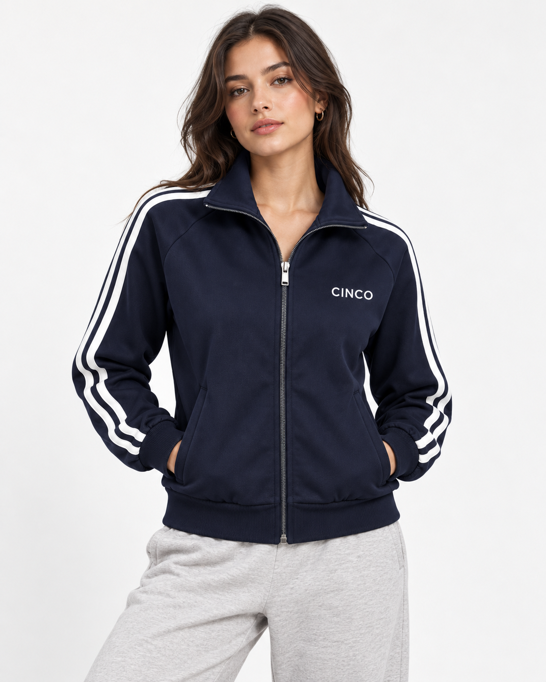 CINCO PACE Women’s Jacket – Navy