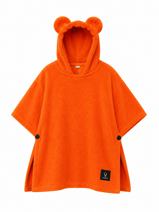 CINCO Little Bear Robe – برتقالي