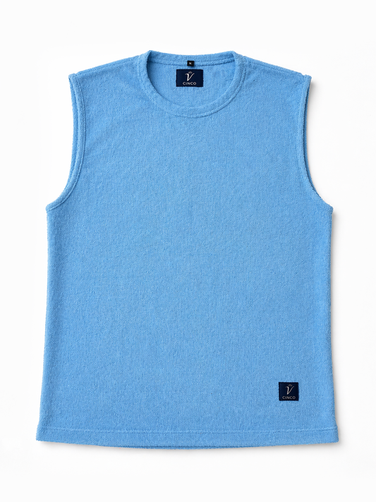 Sleeveless No.01-02 - سماوي