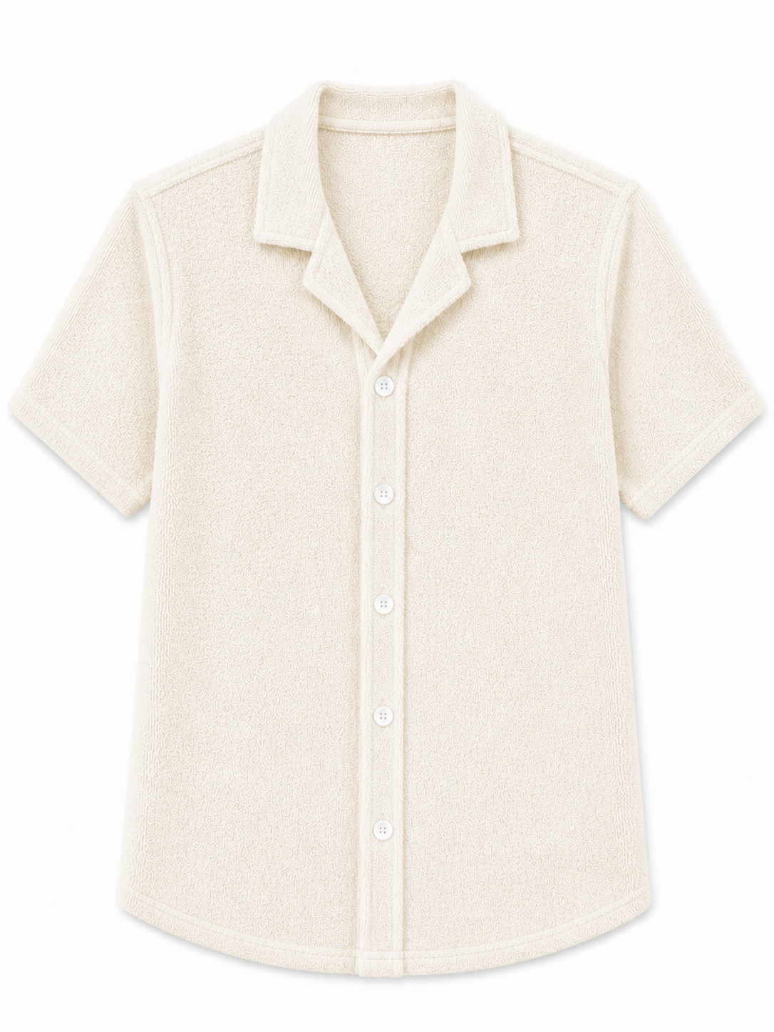CINCO TERRY CAMISA - اوف وايت