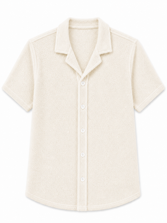 CINCO TERRY CAMISA - اوف وايت