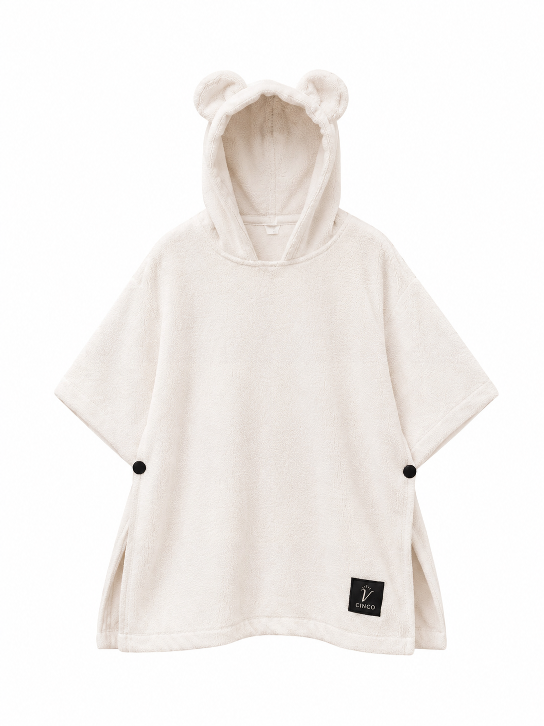 CINCO Little Bear Robe – اوف وايت