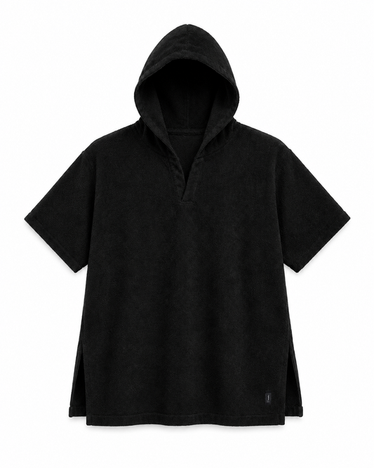 CINCO OVERSIZE HOODIE - اسود
