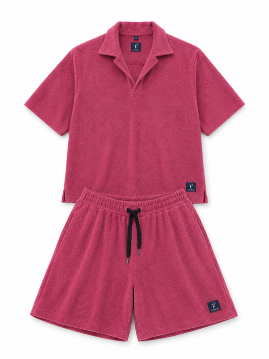 CINCO Rosé Polo Set