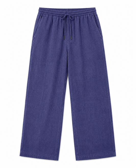 CINCO MIDNIGHT LINEN PANTS •unisex•