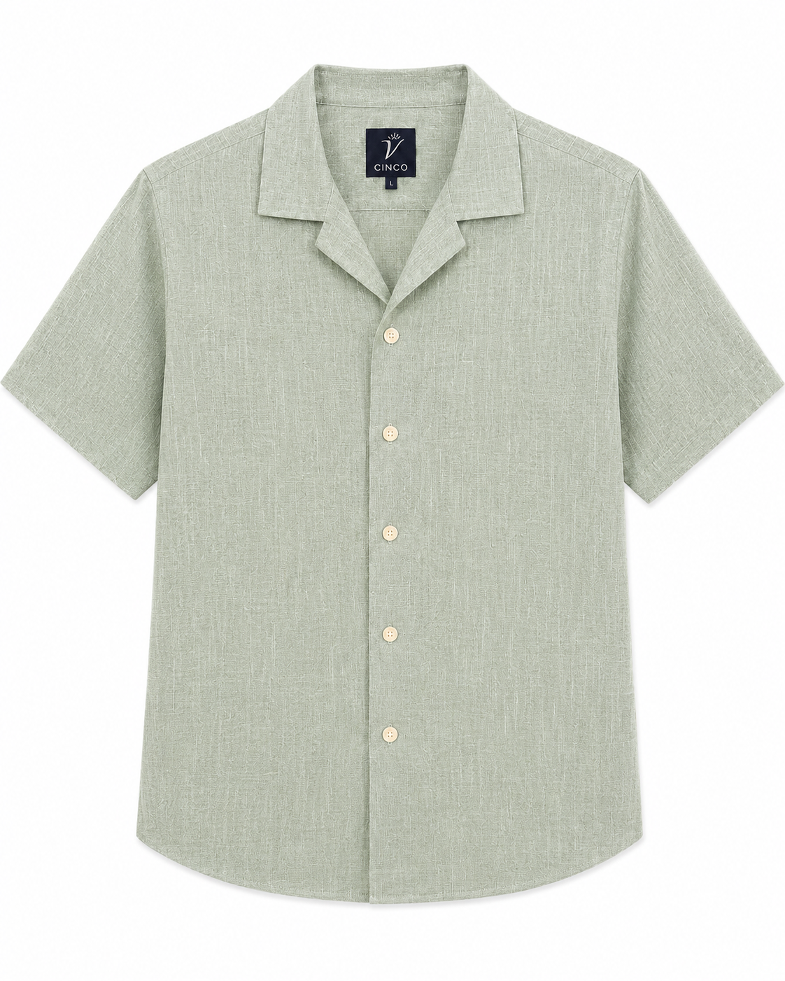 CINCO SAGE LINEN SHIRT