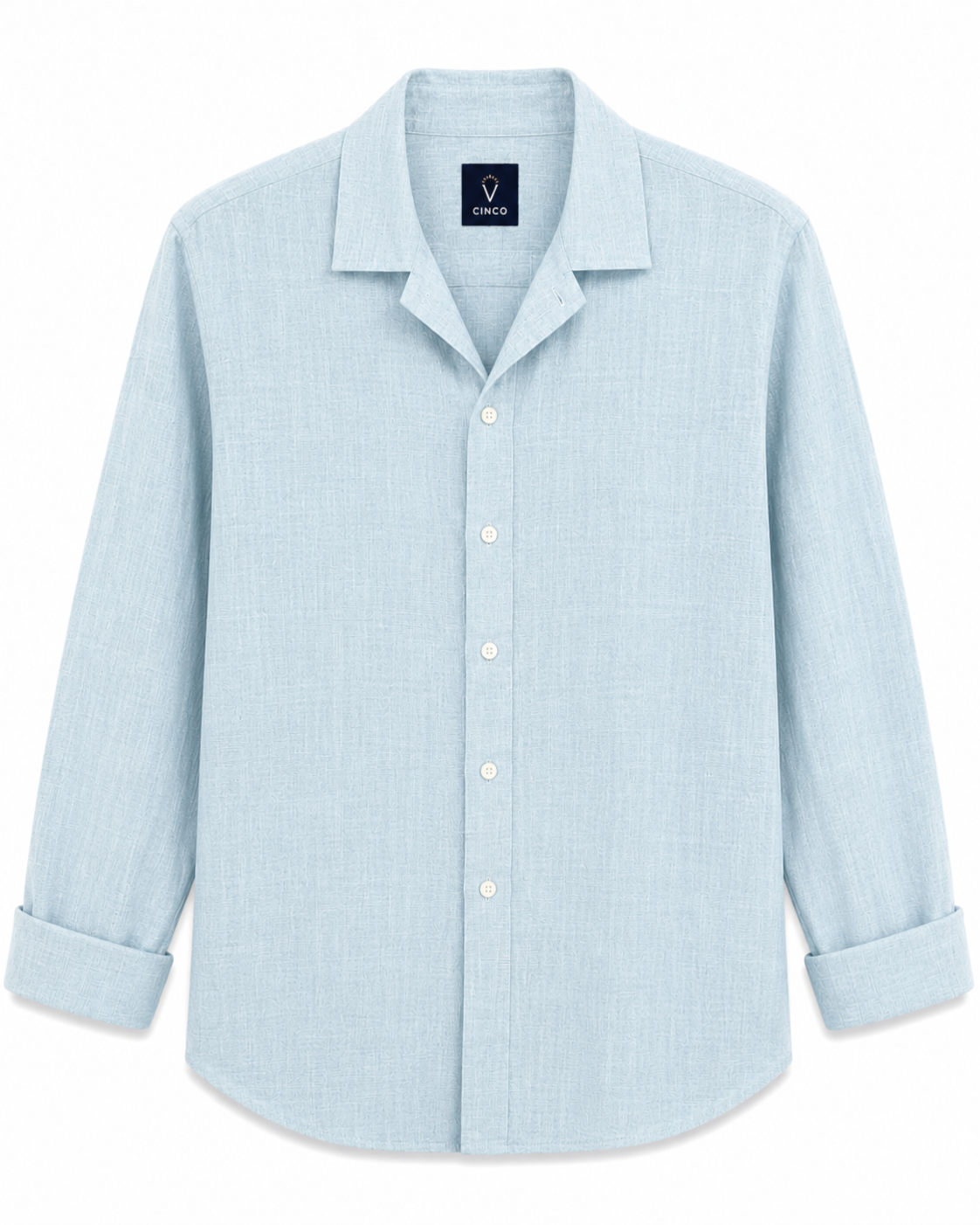 CINCO SKY LINEN SHIRT LS