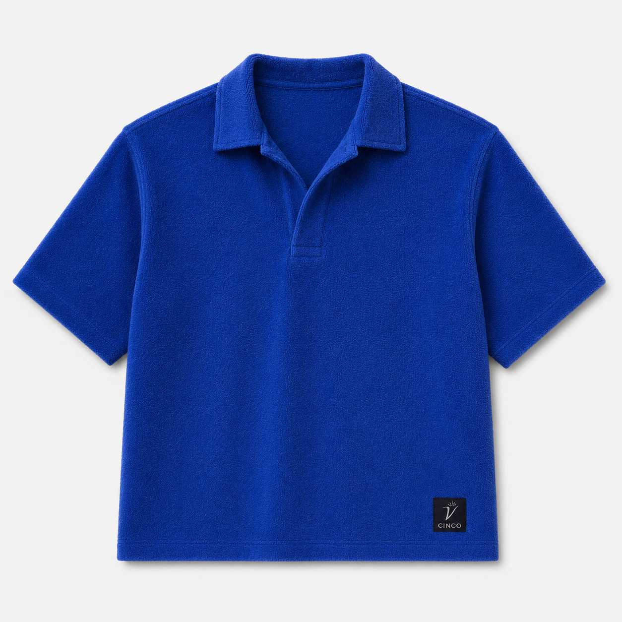 CINCO Terry Polo - ازرق