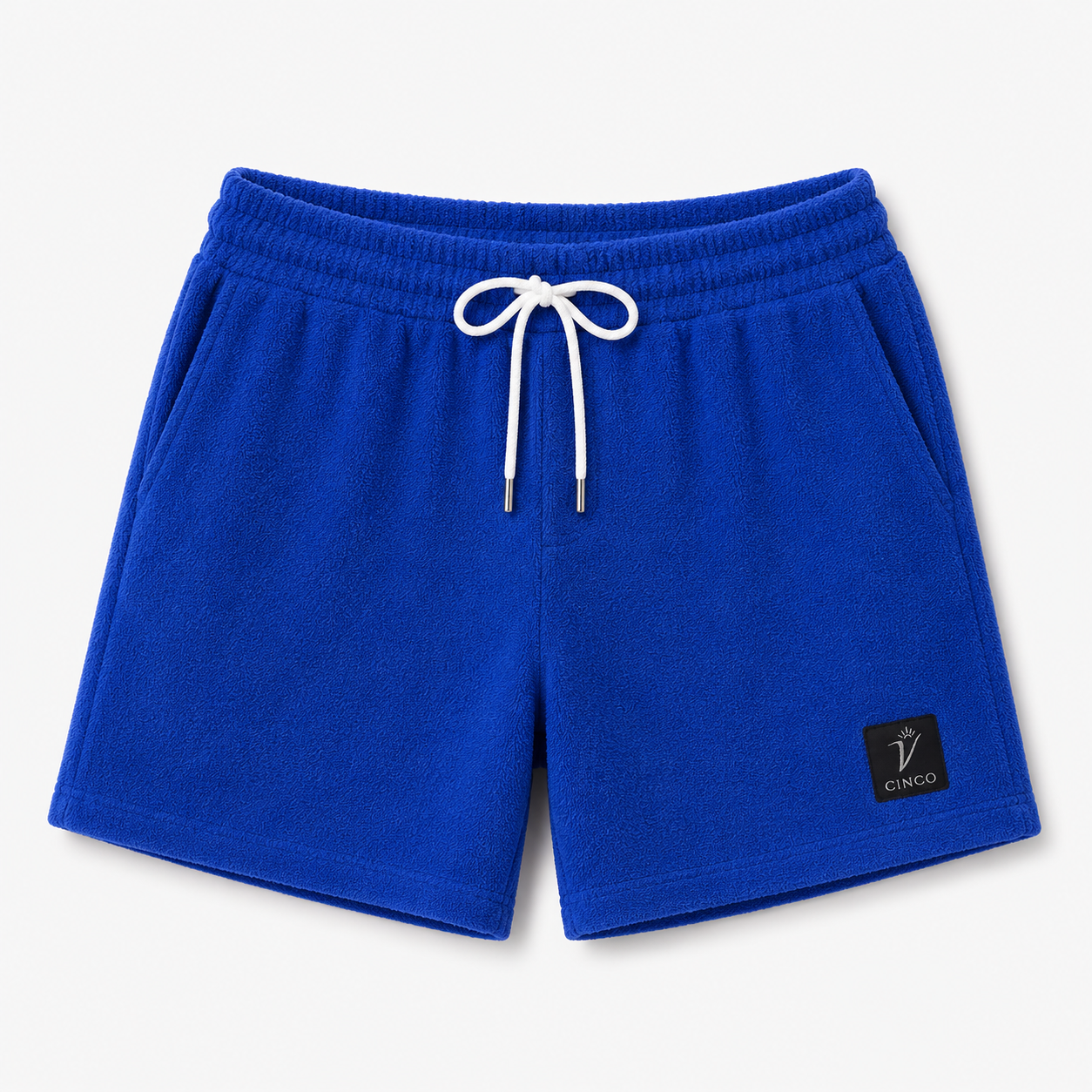 CINCO Terry SHORT - ازرق