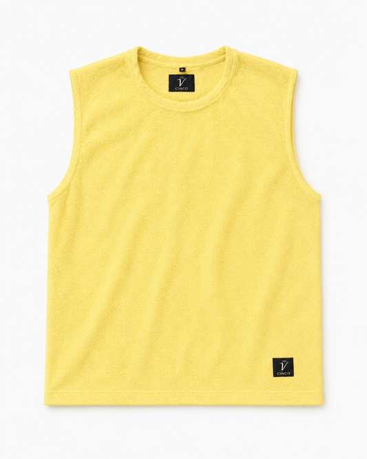 Lemon Terry Sleeveless