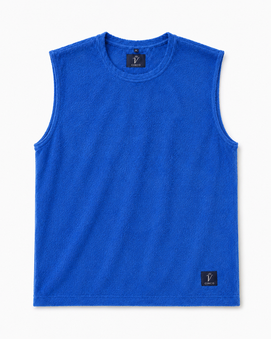 Terry Sleeveless - ازرق