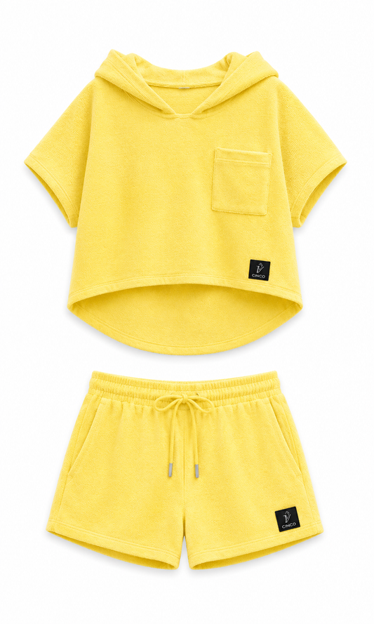 CINCO Coastline Set  | طقم CINCO Coastline - BABY YELLOW