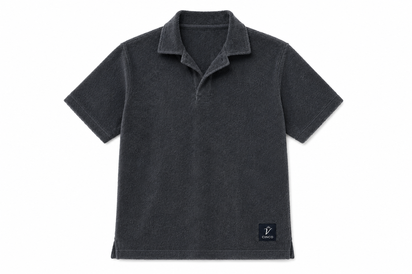 Cinco polo terry Graphite Grey