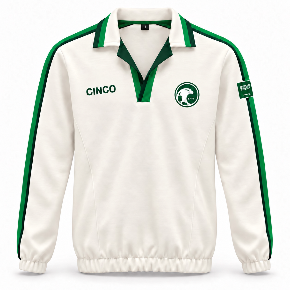 CINCO Saudi Heritage Polo – Long Sleeve 🇸🇦