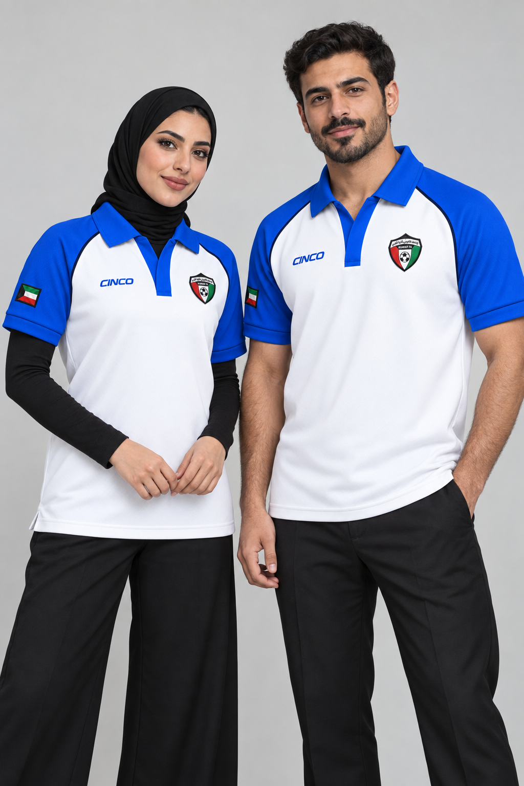 CINCO Kuwait Victory Polo – White Edition