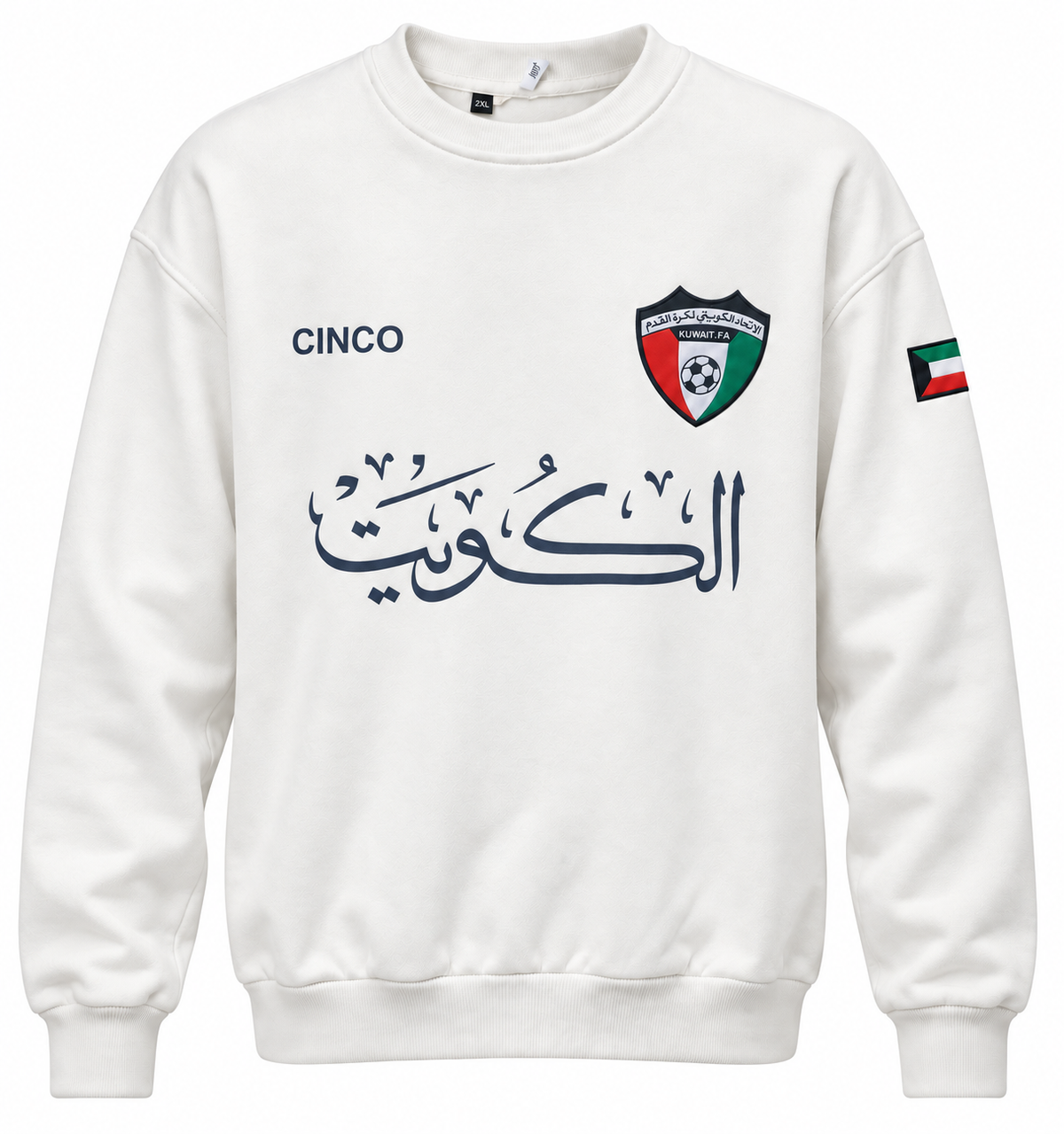 CINCO KUWAIT SCRIPT SWEATSHIR